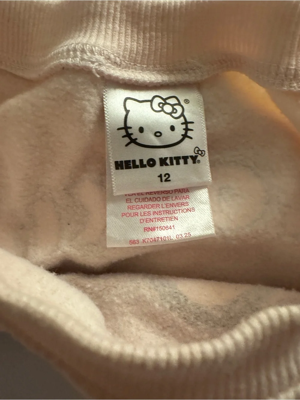 Hello kitty sweatshirt size 20/12